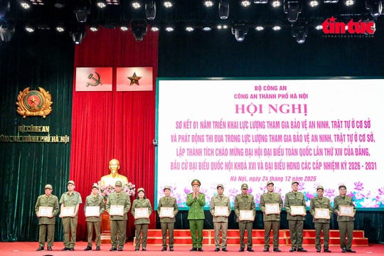 Hà Nội kiện toàn hơn 5.400 tổ bảo vệ an ninh trật tự ở cơ sở