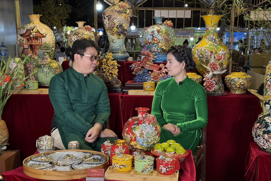 Lan tỏa tinh hoa làng nghề trong không gian số