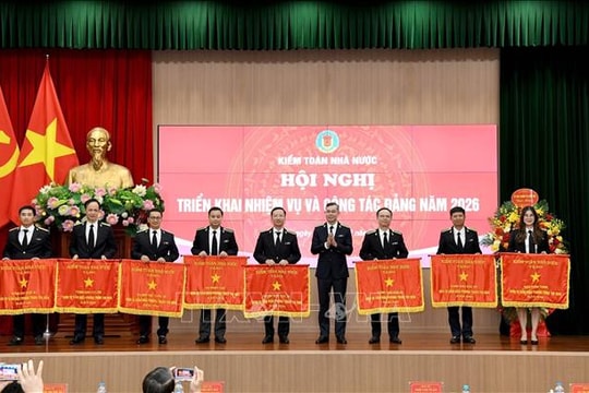 Hội nghị triển khai nhiệm vụ và công tác Đảng năm 2026 của Kiểm toán nhà nước