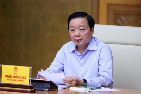 Phó Thủ tướng Trần Hồng Hà: Hoàn thiện cơ chế EPR thúc đẩy tái chế trong nước