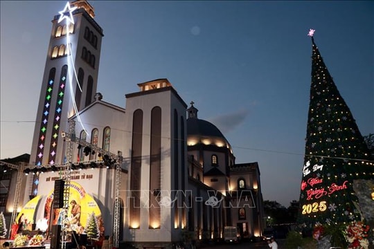 Lung linh đêm Giáng sinh tại Ninh Bình