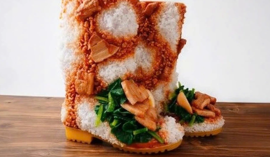 Đôi giày giống hệt "cơm thịt kho tàu", nói tới giá tiền ai cũng bất ngờ