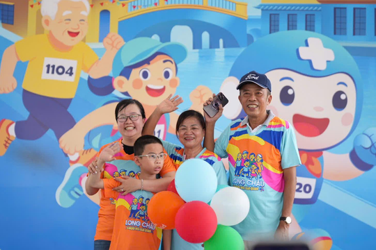 Ngày hội gia đình Long Châu tạo không gian gắn kết thế hệ