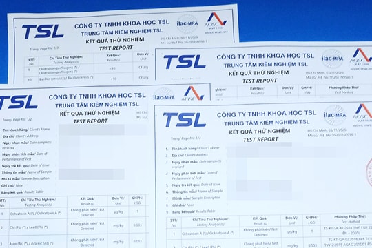 Chiêu bán khống 220.000 giấy thử nghiệm sản phẩm, không lấy mẫu