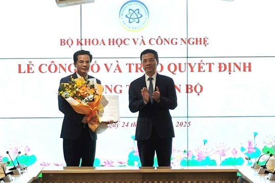Bộ Khoa học và Công nghệ bổ nhiệm 5 cán bộ
