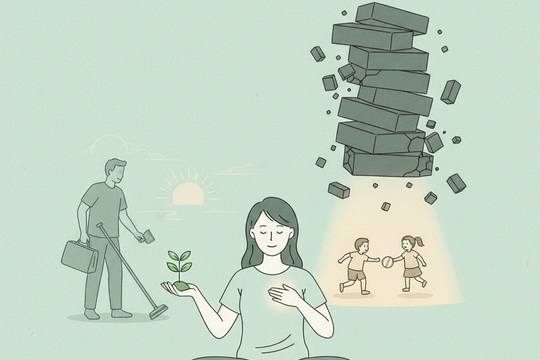 Chồng phải nuôi con riêng nên tôi không đòi hỏi quá nhiều