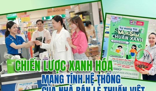 Chiến lược xanh hóa mang tính hệ thống của nhà bán lẻ thuần Việt