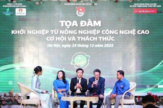 Đồng hành hỗ trợ thanh niên nông thôn khởi nghiệp