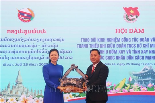 Thắt chặt hợp tác thanh niên Sơn La với hai tỉnh U Đôm Xay, Xay Nhạ Bu Ly (Lào)