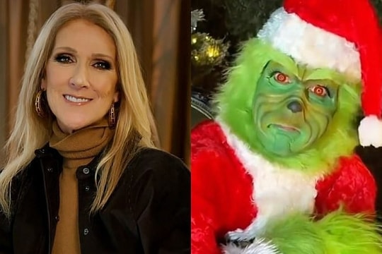 Celine Dion hóa yêu tinh Grinch dịp Giáng sinh