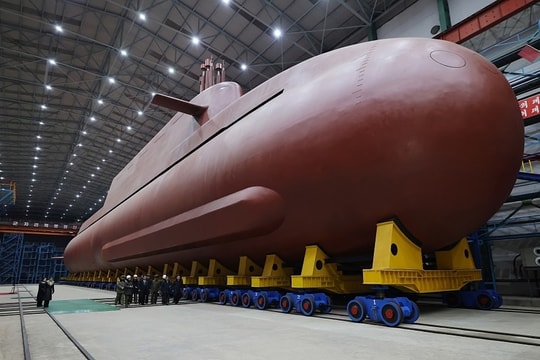 Triều Tiên công bố ảnh về tàu ngầm hạt nhân chiến lược