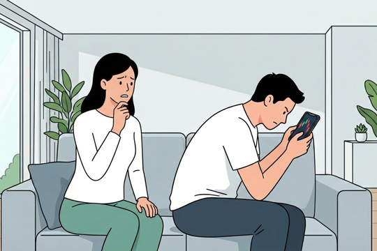 Lo lắng khi chồng bắt đầu quay cuồng với chứng khoán