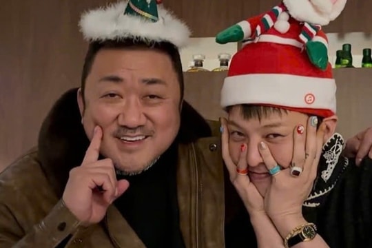 Bức ảnh gây sốt của Ma Dong Seok và G-Dragon