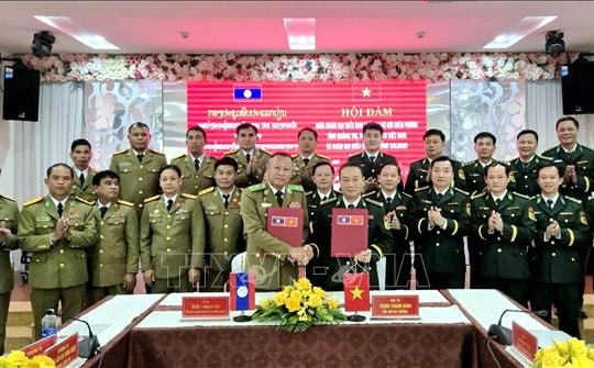 Duy trì hiệu quả cơ chế phối hợp, giữ vững an ninh biên giới Việt Nam - Lào