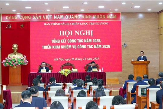 Ban Chính sách, chiến lược Trung ương nâng tầm tham mưu chiến lược, nghiên cứu