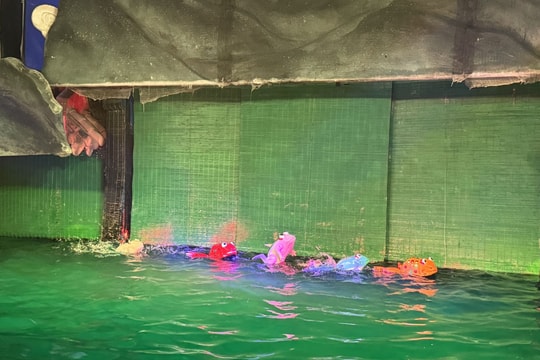 Điểm hẹn rối nước trong không gian bảo tàng