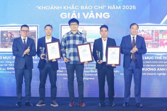 Lễ trao Giải ảnh 'Khoảnh khắc Báo chí' 2025: Tôn vinh bản lĩnh Việt Nam