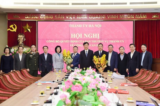 Thiếu tướng Nguyễn Thành Long làm Chánh Văn phòng Thành ủy Hà Nội