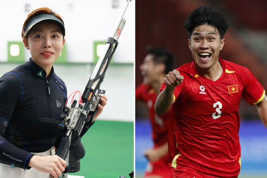 Trung vệ Lý Đức hẹn hò 'hoa khôi bắn súng' Thanh Thảo