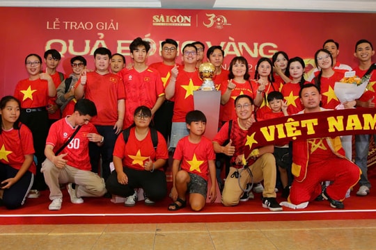 Lễ trao Quả Bóng Vàng Việt Nam 2025