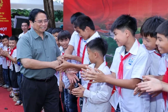 Học sinh biên giới được hỗ trợ ăn trưa 450.000 đồng một tháng