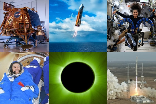 10 sự kiện khoa học vũ trụ nổi bật năm 2025