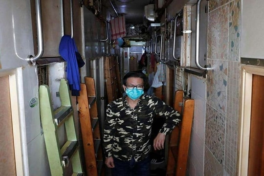 Thử sống trong chung cư 'quan tài' ở Hong Kong