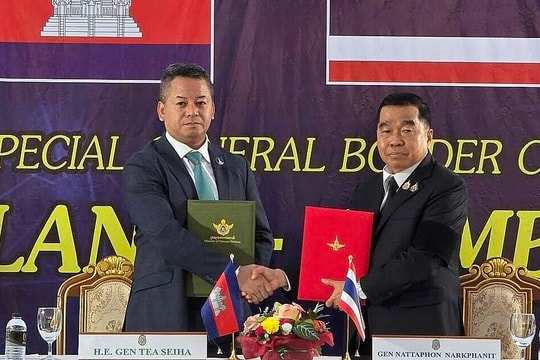 Campuchia thông báo ký thỏa thuận ngừng bắn với Thái Lan