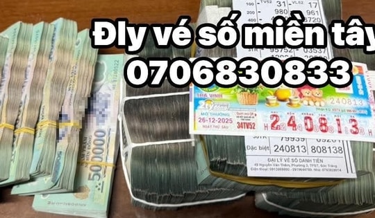 Xổ số miền Nam: Chiều 27-12, lộ diện thêm 2 người trúng độc đắc