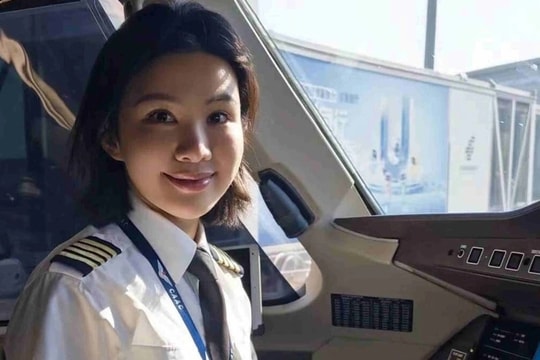Nữ phi công xinh đẹp 10 năm lái máy bay chưa từng sai sót, thành cơ trưởng
