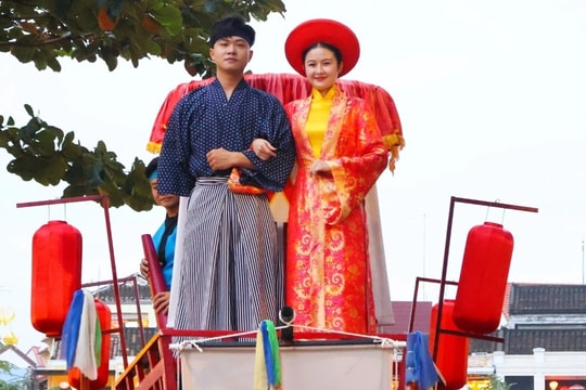 Tái hiện “đám cưới lịch sử” giữa lòng phố cổ Hội An