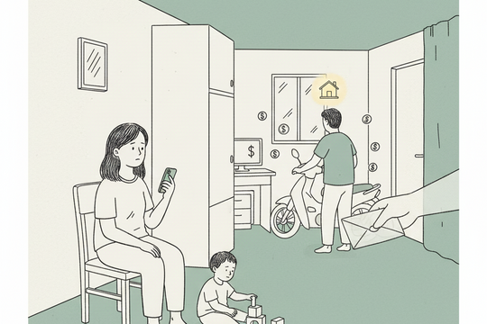 Mẹ tôi muốn cho tiền để con rể đỡ vất vả