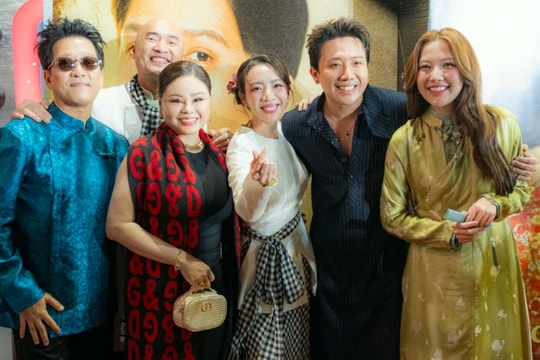 Trấn Thành, Trường Giang đi xem phim của Thu Trang