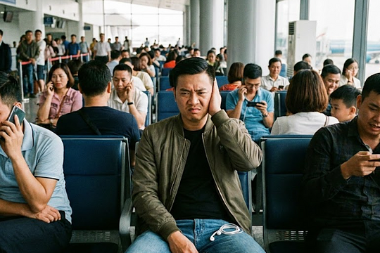 Bài học nhớ đời vì tôi quên mang tai nghe ra sân bay