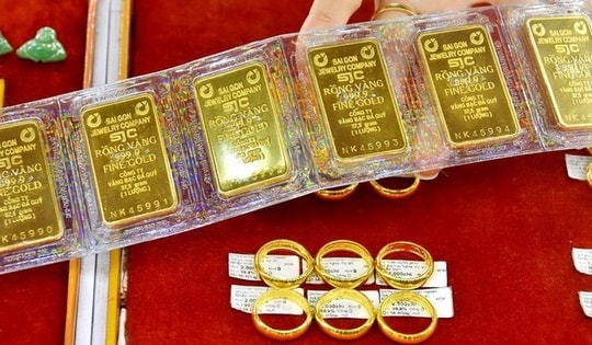 Giá vàng hôm nay 29/12: Sụt giảm sau đà tăng tuần trước