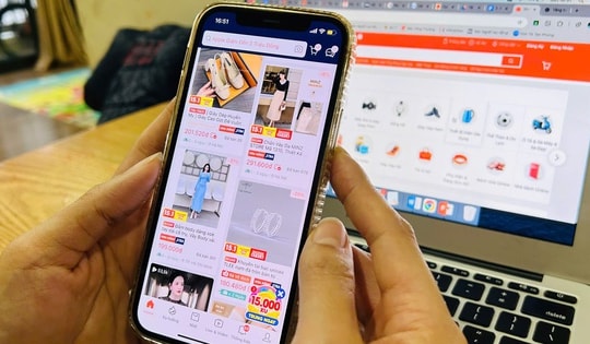 Siết thu thuế trên sàn thương mại điện tử