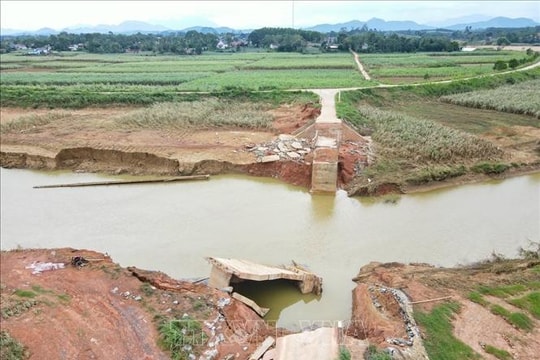 Thanh Hóa đầu tư 70 tỷ đồng xây dựng lại cầu Mọ bị lũ cuốn trôi