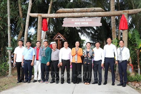 Vĩnh Long ra mắt mô hình du lịch nông thôn Nhị Hòa