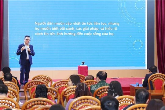 Mỗi sản phẩm báo chí tuyên truyền về Đại hội XIV của Đảng là một tác phẩm định hướng sâu sắc, hấp dẫn