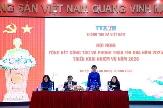 TTXVN triển khai nhiệm vụ và phát động phong trào thi đua năm 2026