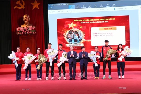 Thái Nguyên: Vinh danh các huấn luyện viên, vận động viên đạt thành tích xuất sắc