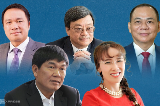 Các tỷ phú Việt đều giàu lên trong năm 2025