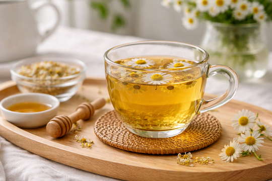 Điều gì xảy ra khi uống trà hoa cúc?