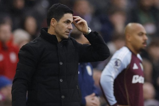 Arteta quyết tâm phục hận Aston Villa