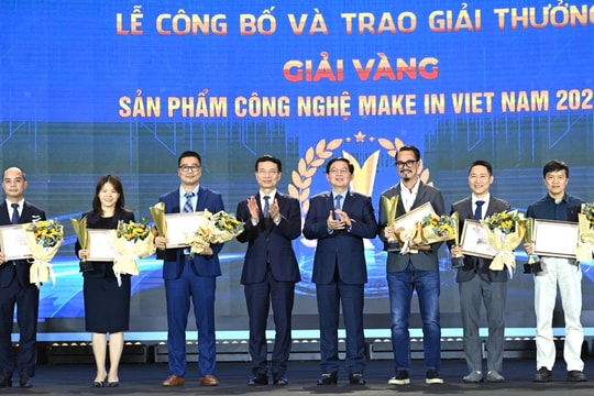 Sáu sản phẩm đoạt giải Vàng Make in Viet Nam 2025