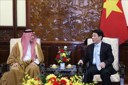 Chủ tịch nước Lương Cường tiếp các Đại sứ Saudi Arabia và Philippines chào từ biệt