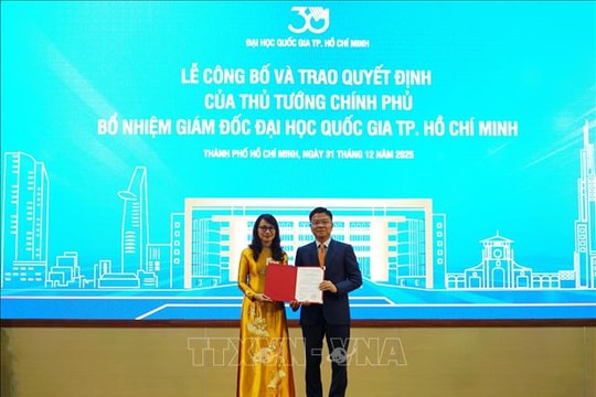 GS-TS Nguyễn Thị Thanh Mai làm Giám đốc Đại học Quốc gia TP Hồ Chí Minh