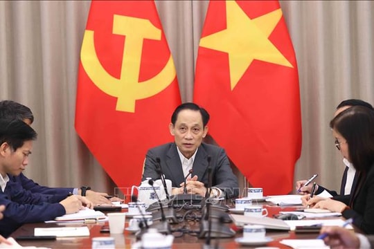 Bộ Ngoại giao họp triển khai công tác phục vụ Đại hội đại biểu toàn quốc lần thứ XIV