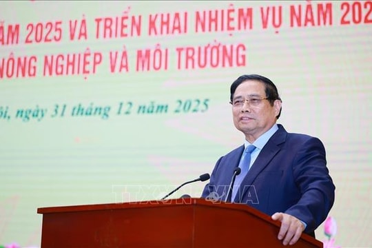 Thủ tướng Phạm Minh Chính: Nông nghiệp và Môi trường tiếp tục là trụ đỡ để kinh tế tăng trưởng 2 con số
