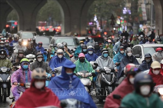 Bắc - Trung Bộ đón không khí lạnh, nhiều nơi mưa rét trong ngày đầu năm 2026